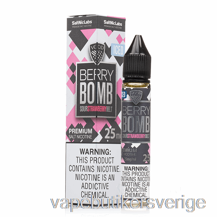 Vape Sverige Isbärsbomb - Vgod Salter - 30ml 25mg